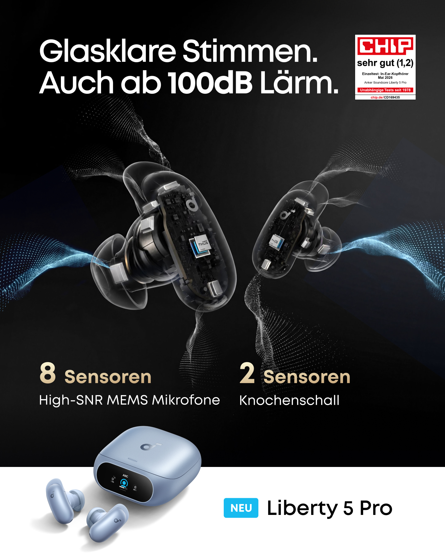 soundcore Deutschland Facebook ad from Jun 5, 2026
