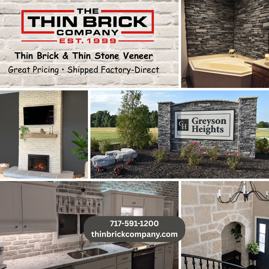 The Thin Brick Company Facebook ad from Aug 13, 2026