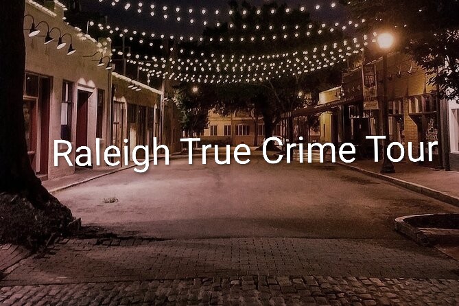 Triangle Walking Tours Facebook ad: Raleigh True Crime Tour