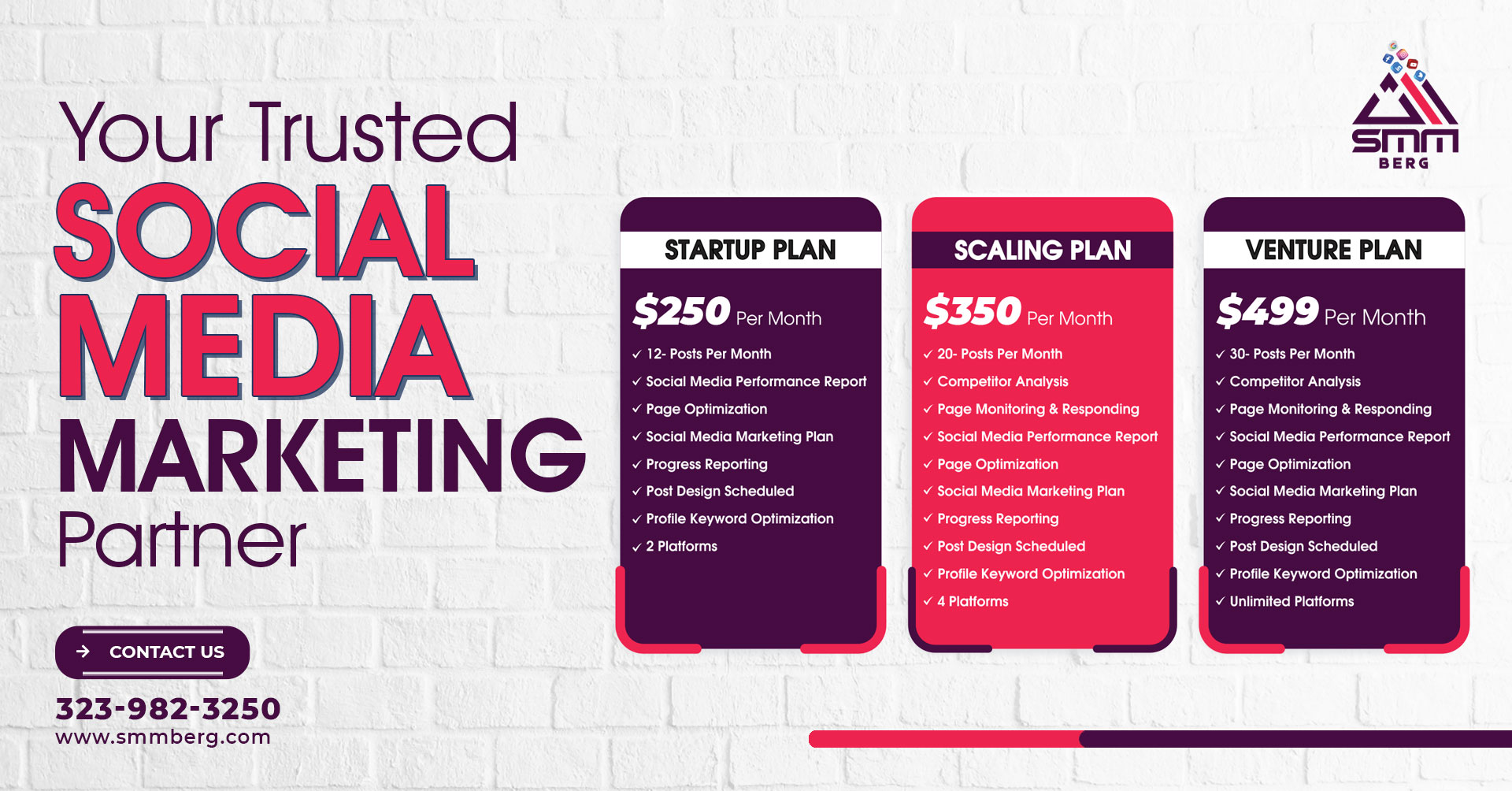 SMM BERG Facebook ad from Dec 6, 2025