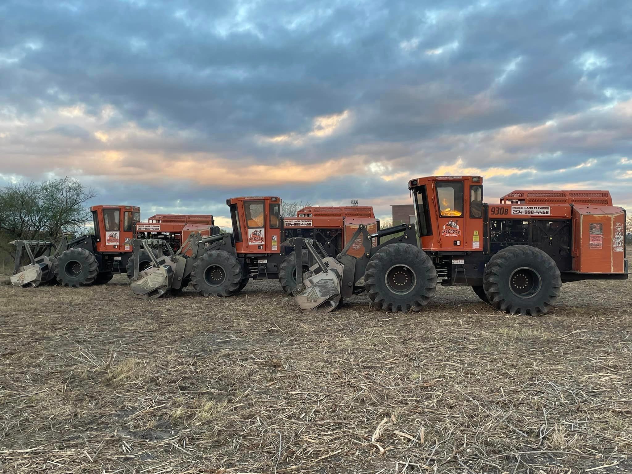 Pierce Land Clearing Facebook ad