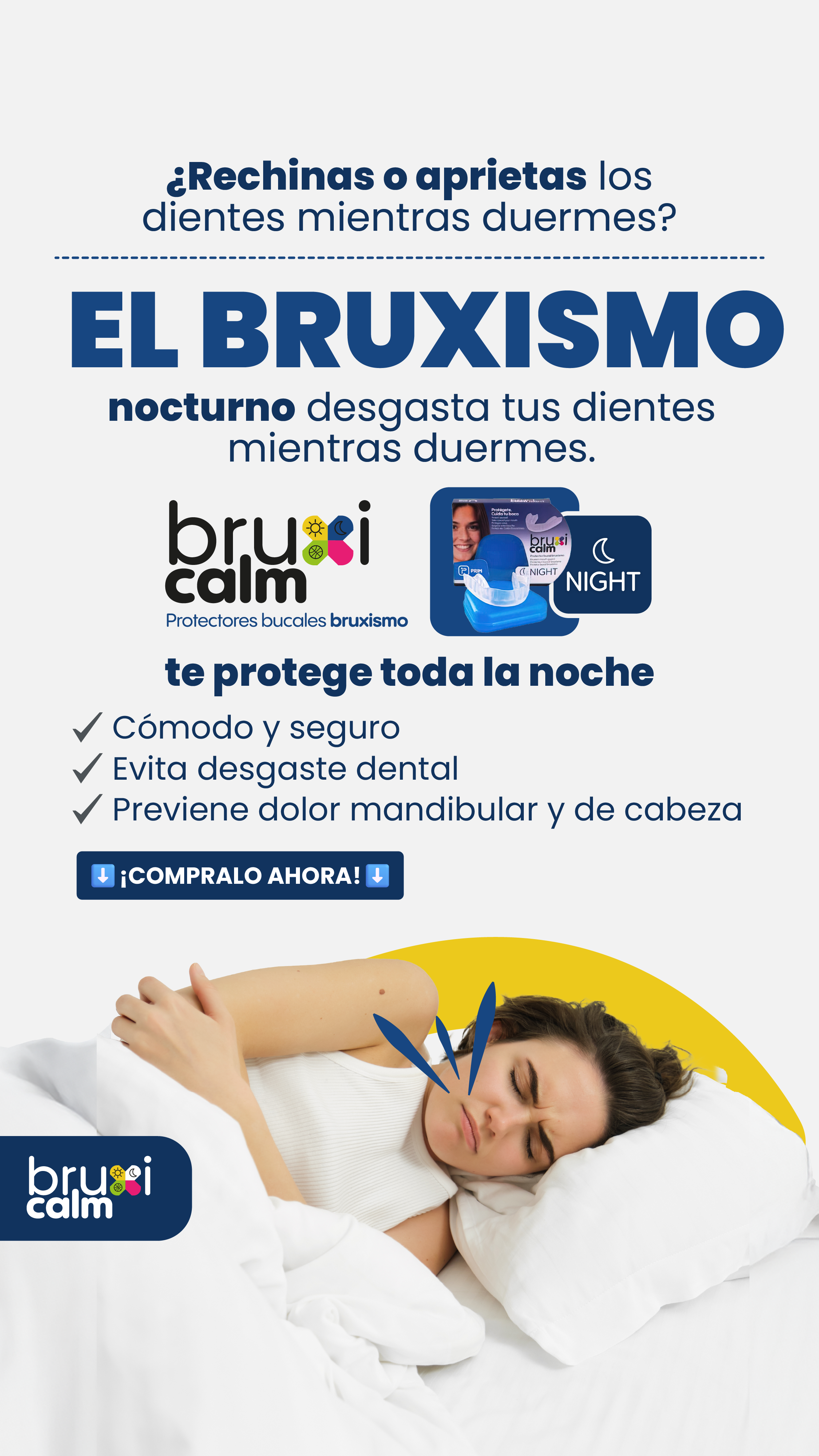 Bruxicalm & Respira Plus Facebook ad