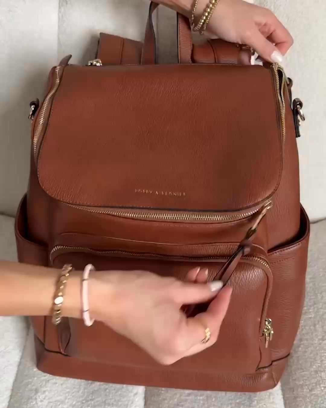 Poppy & Peonies Facebook ad: The Ultimate Diaper Bag