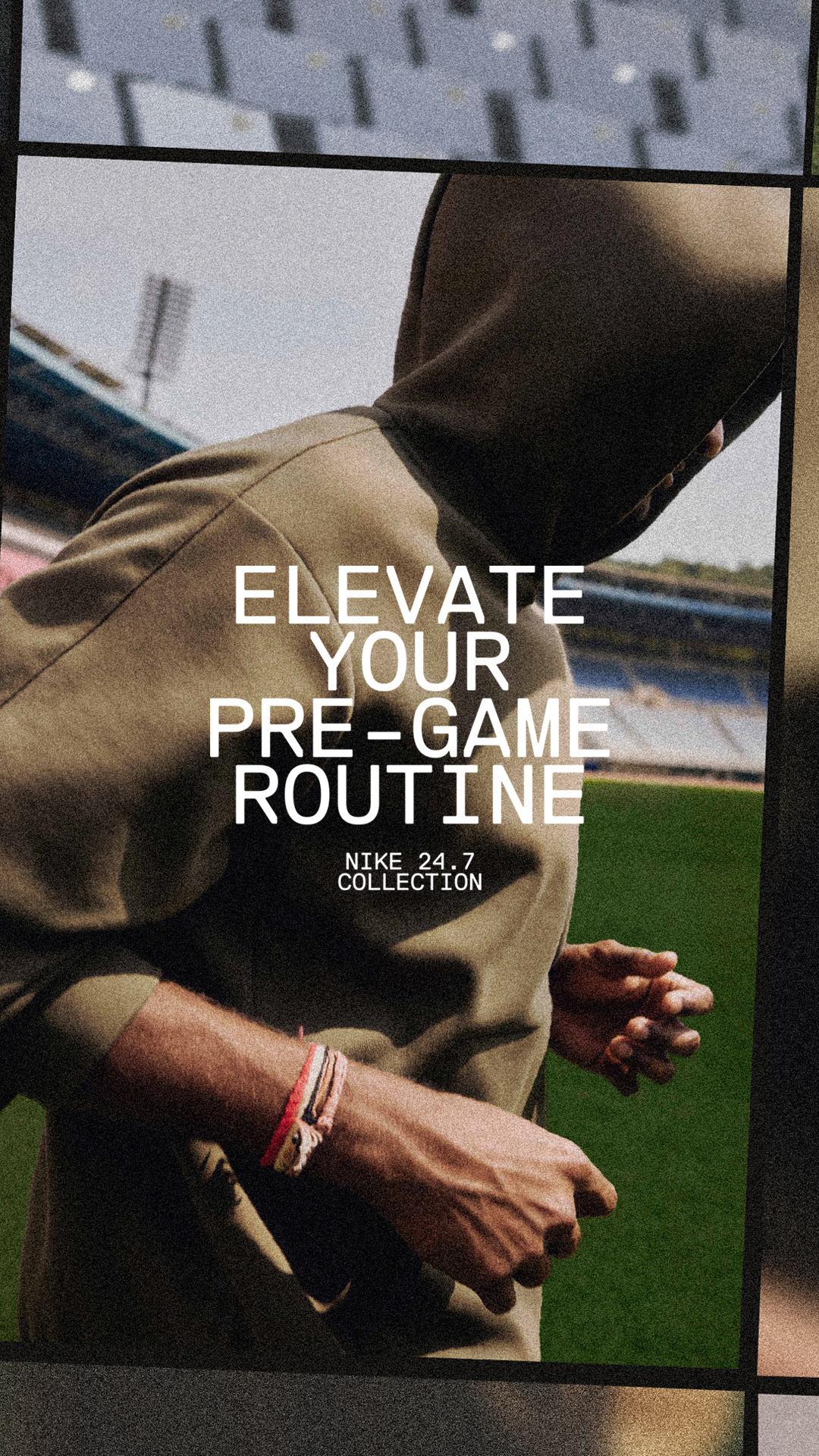 Nike Training Facebook ad: Elevate Your Pre-Game Routine