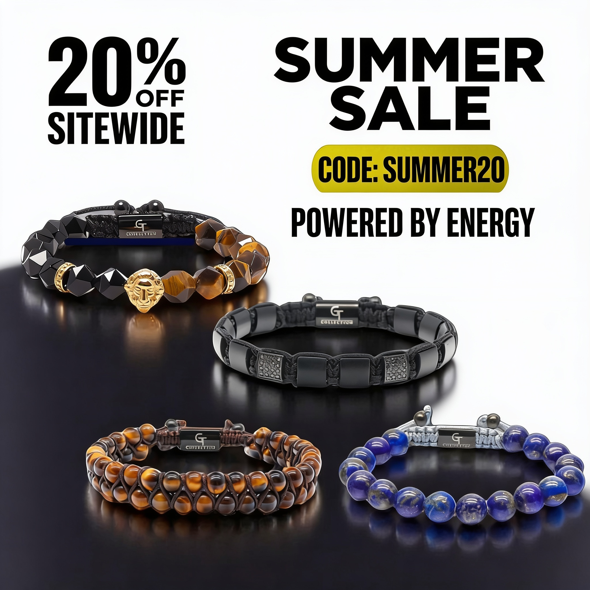 GT Collection Jewelry Facebook ad: Take Your Symbol, 20% Off