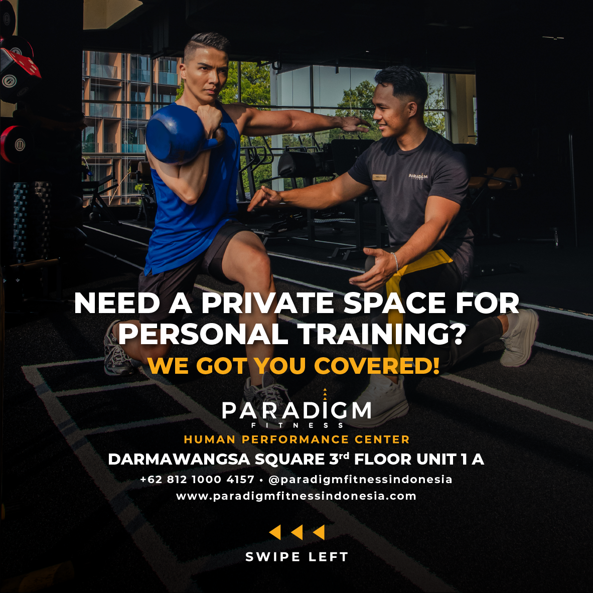 Paradigm Fitness Indonesia Facebook ad