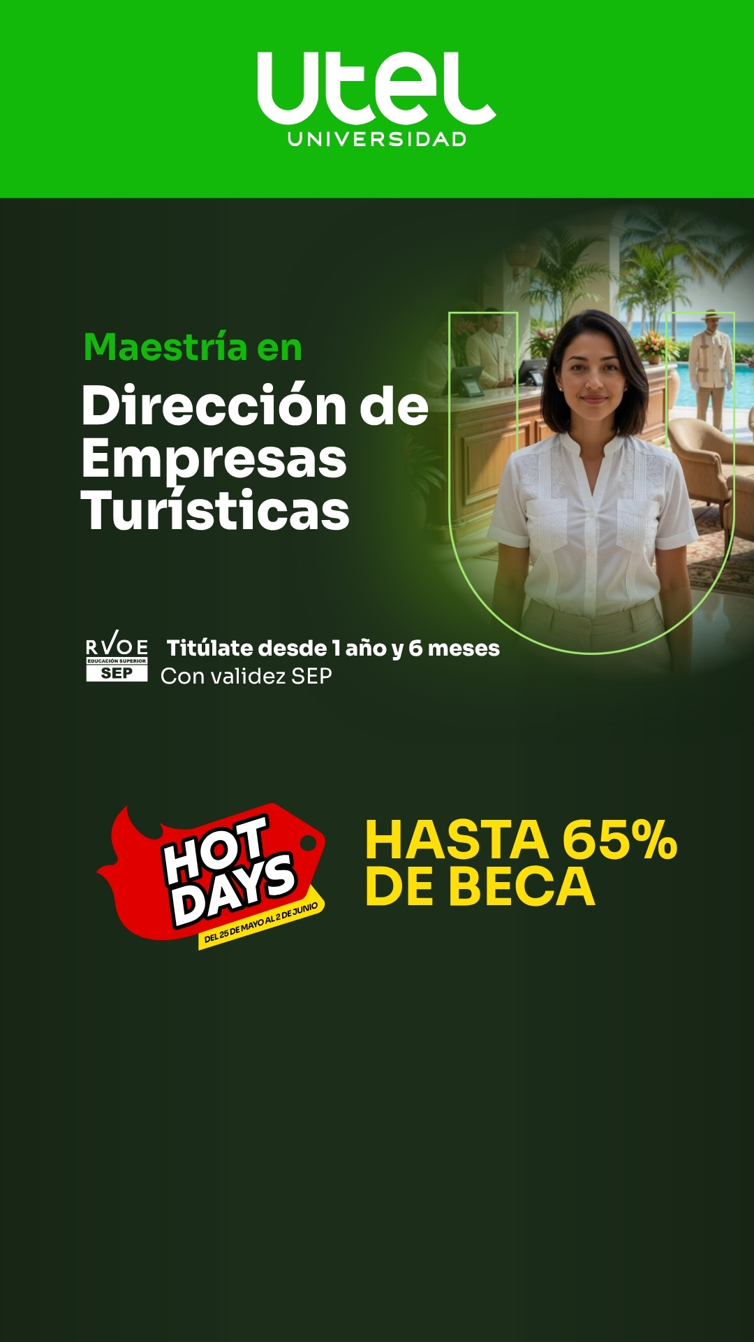 Utel Universidad Facebook ad