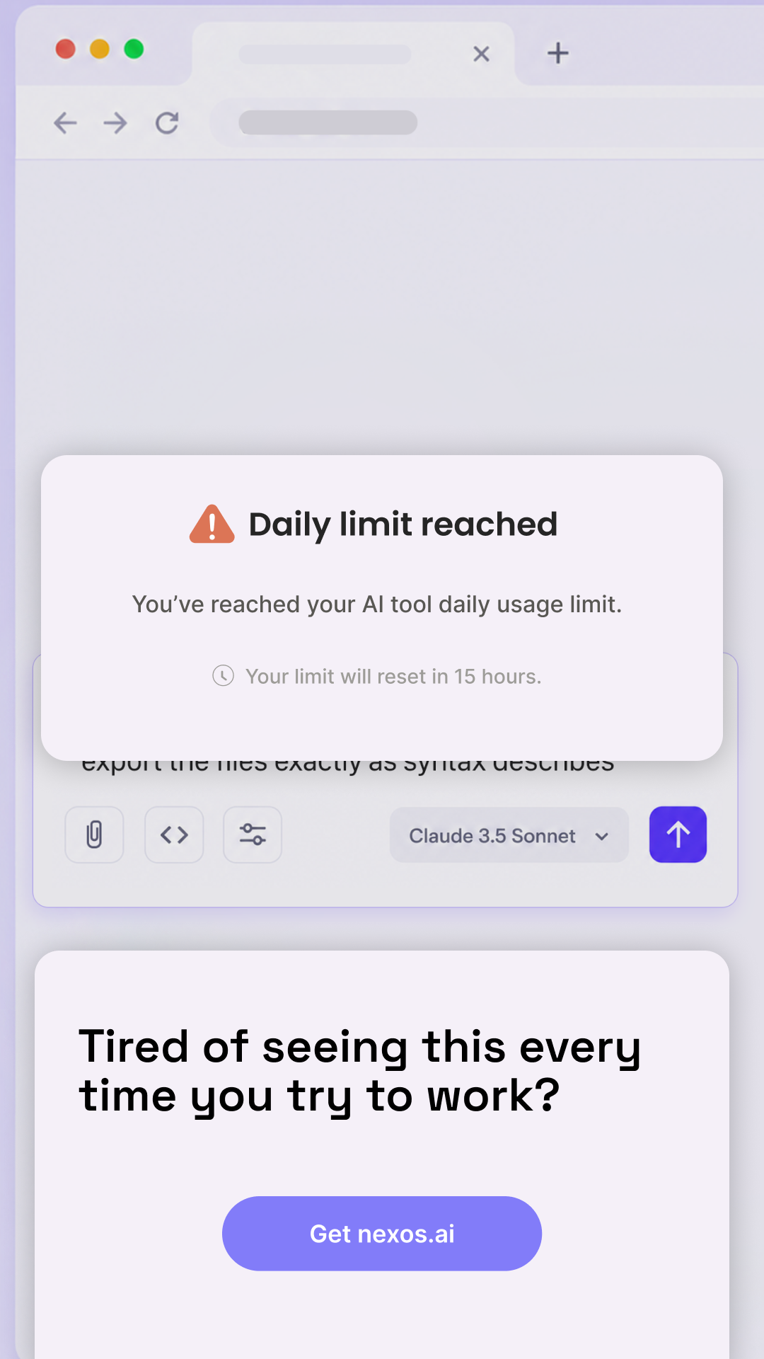 nexos.ai Facebook ad