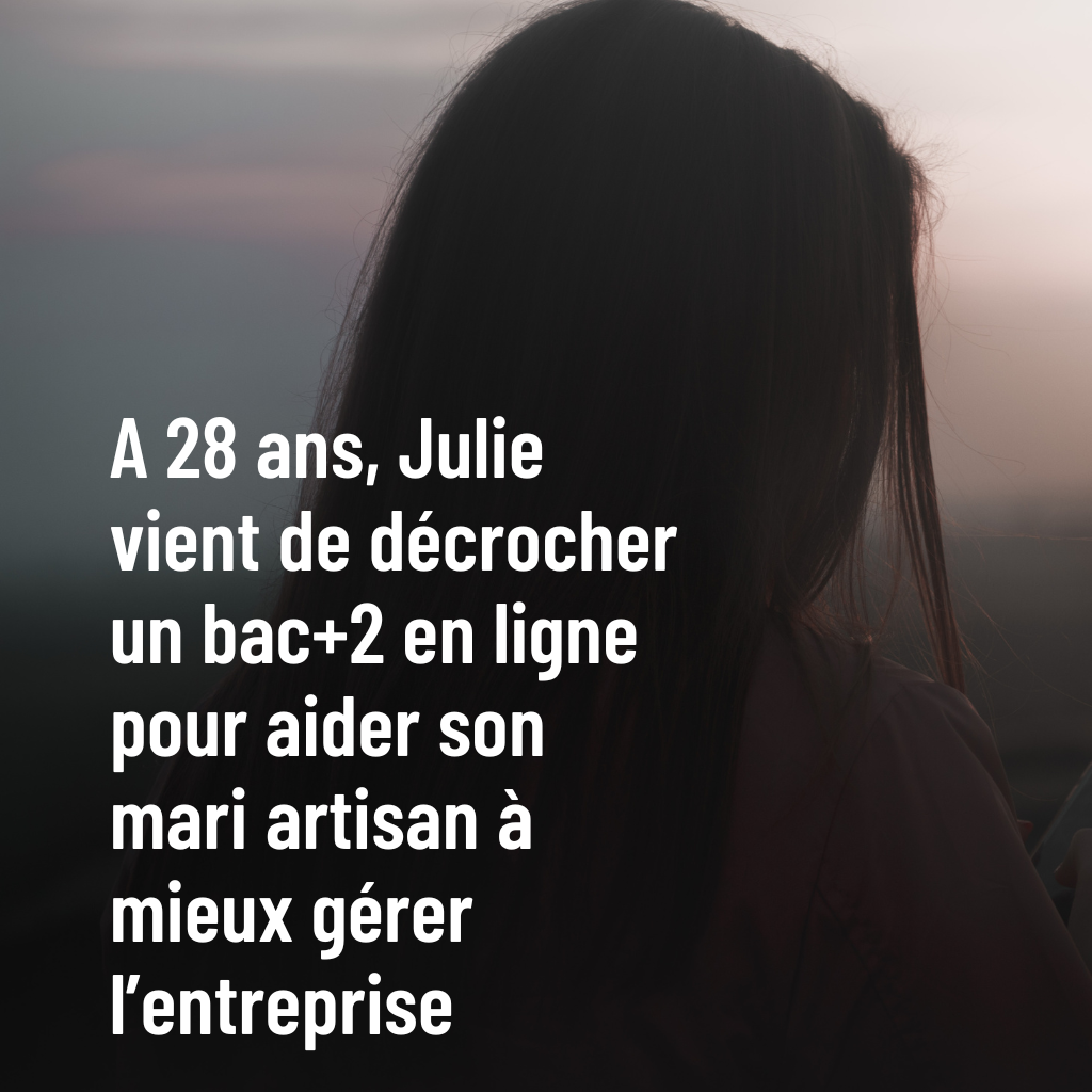 LiveMentor Facebook ad: Bac+2 sans quitter l’entreprise familiale