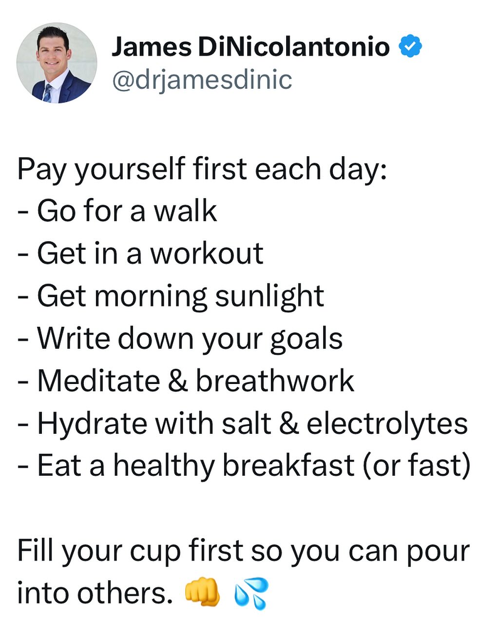 Dr. James DiNicolantonio Facebook ad