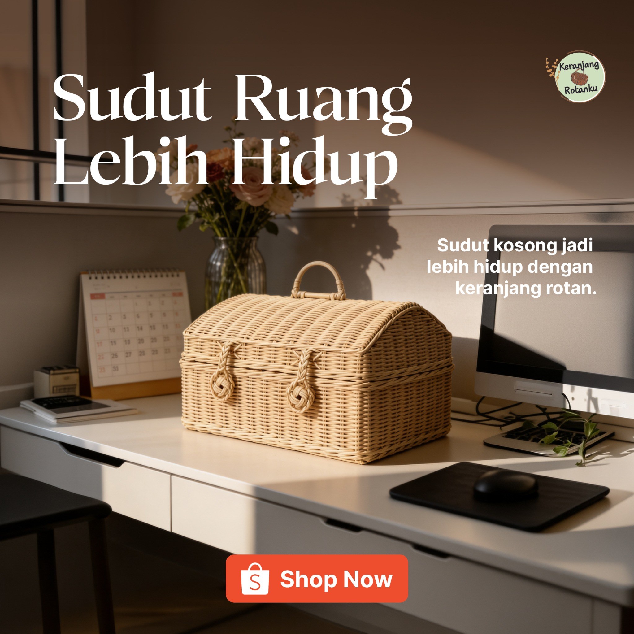 PMM Consumer Goods Facebook ad: Bikin sudut kosong di rumah jadi lebih rapi…