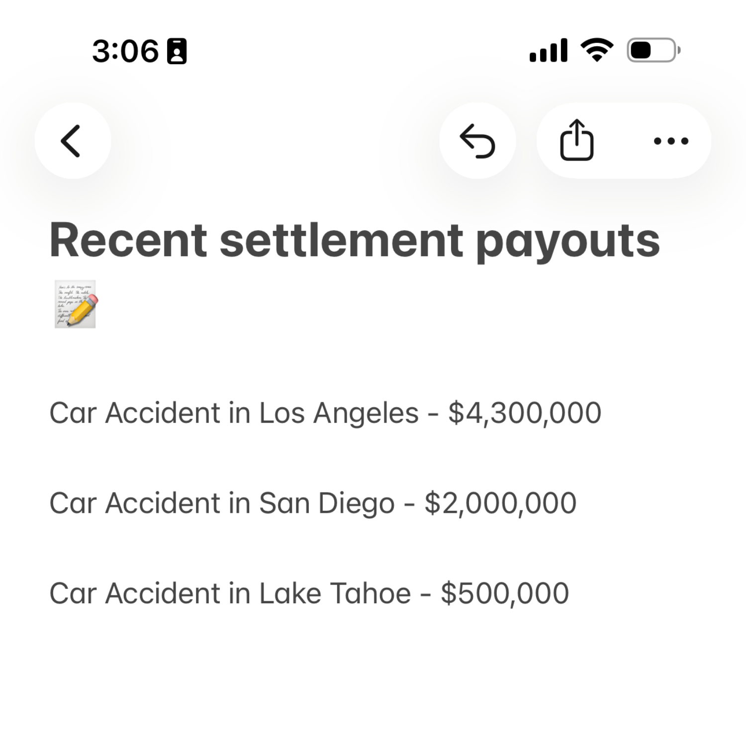 SunSet West Legal Group Facebook ad