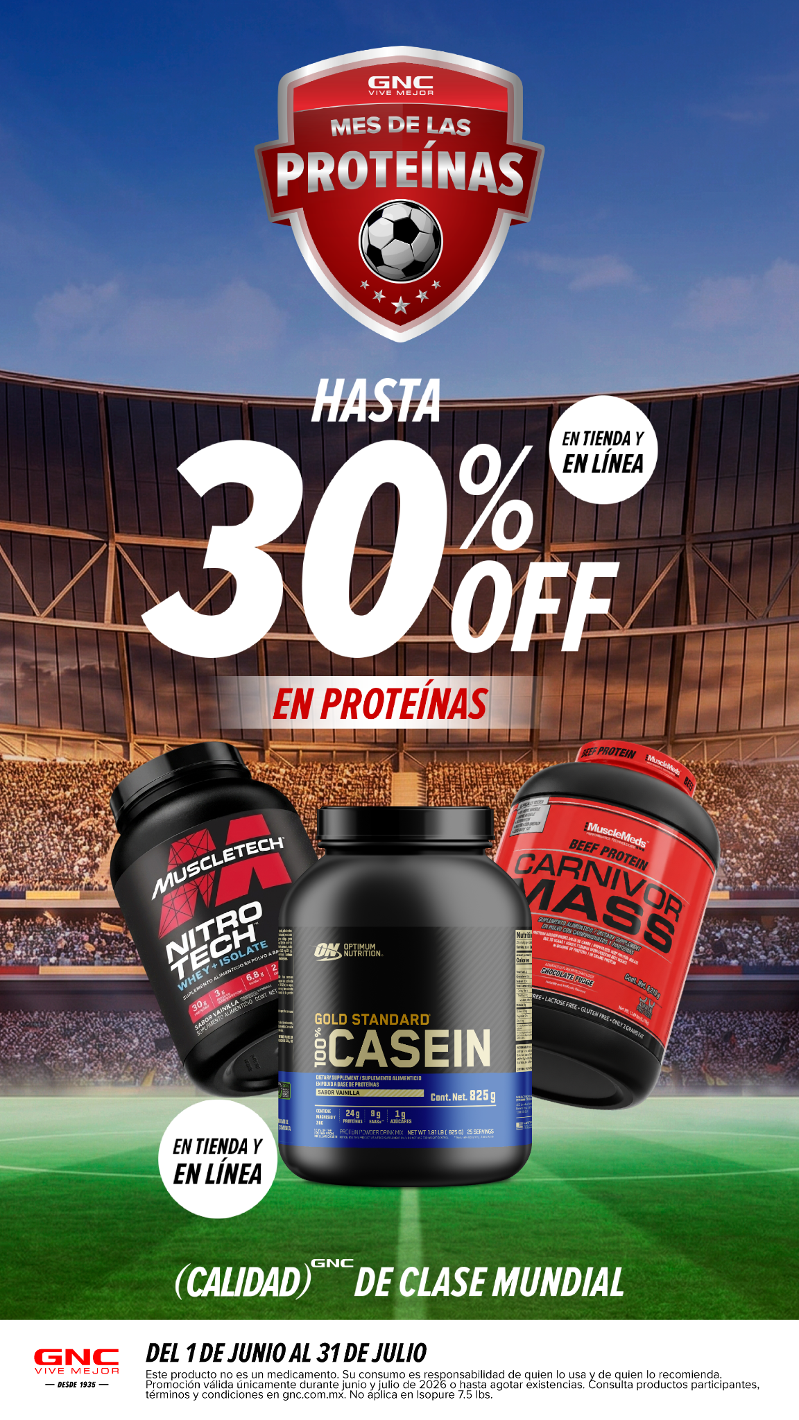 GNC México Facebook ad