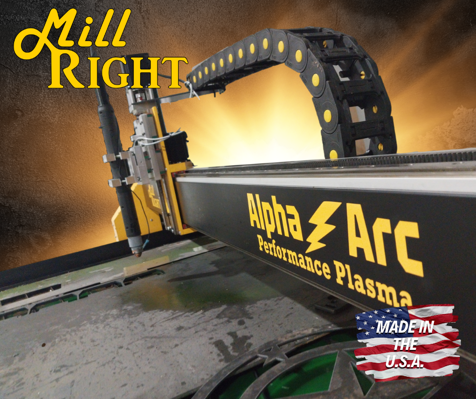 MillRight CNC Facebook ad: Skip the tariff charges and months long lead…