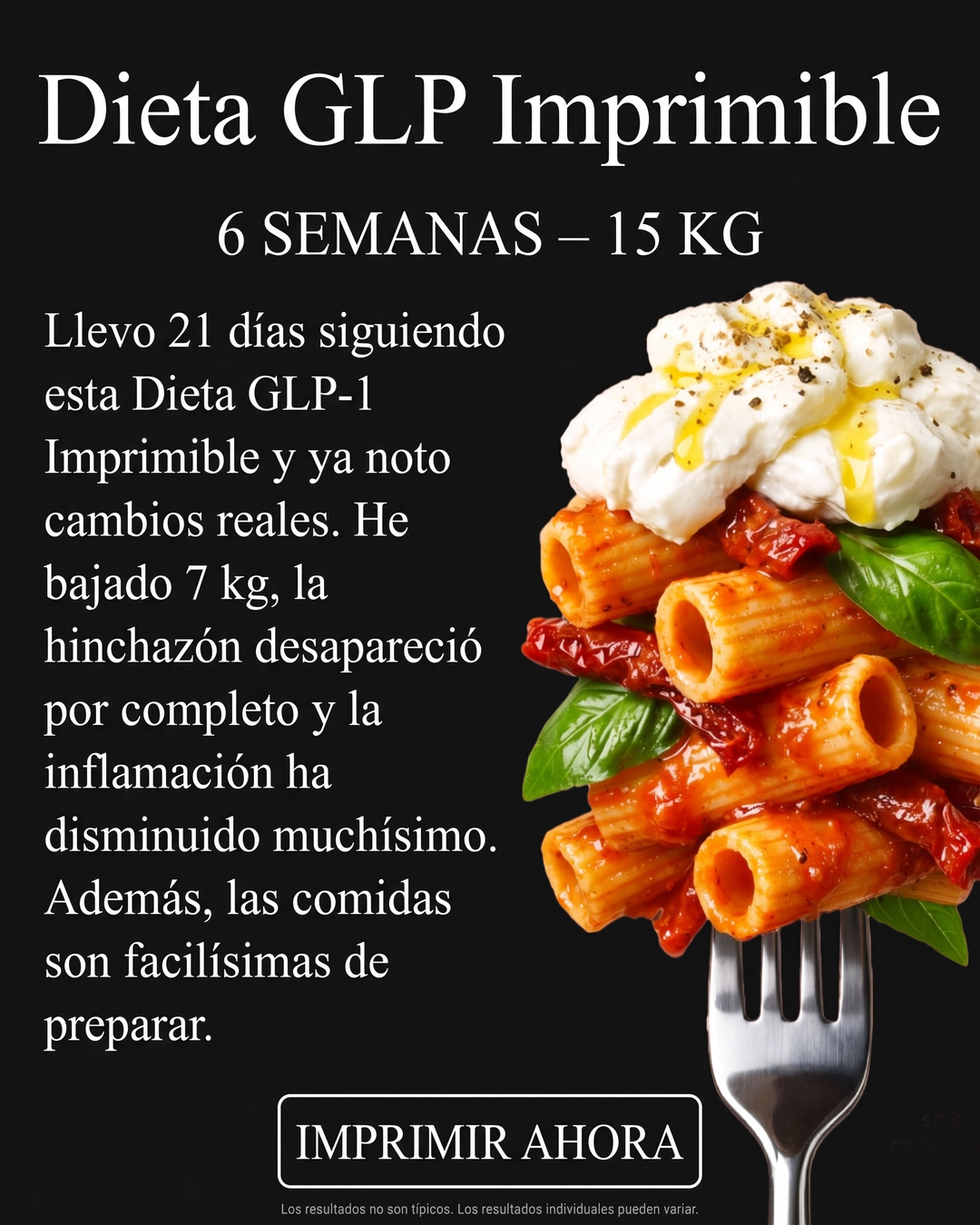 Eat Smart Every Day Facebook ad: ¡Solo 2 semanas para notar la diferencia!