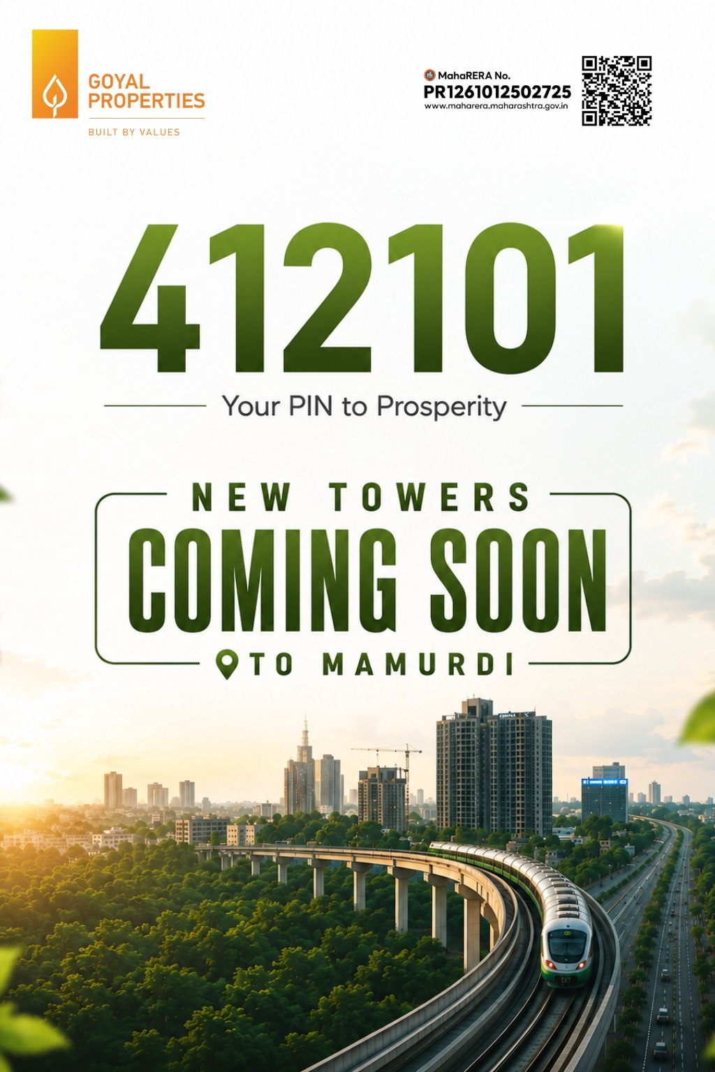 Goyal Properties Facebook ad