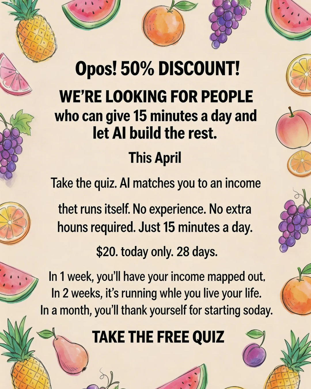 Practical AI Facebook ad