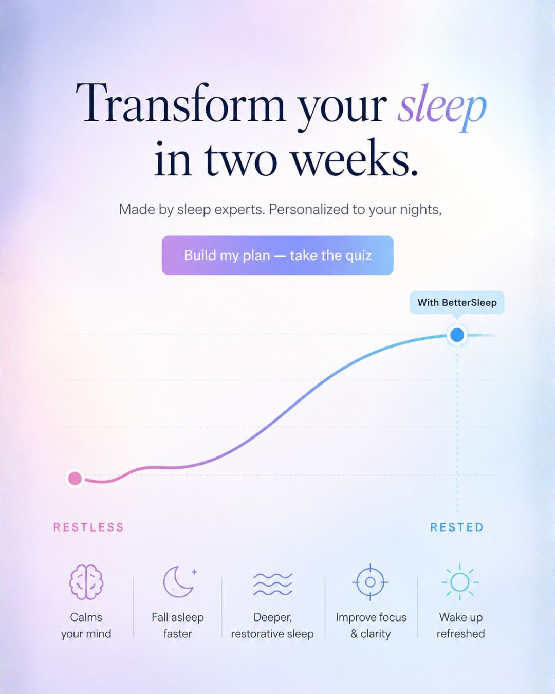 BetterSleep Facebook ad