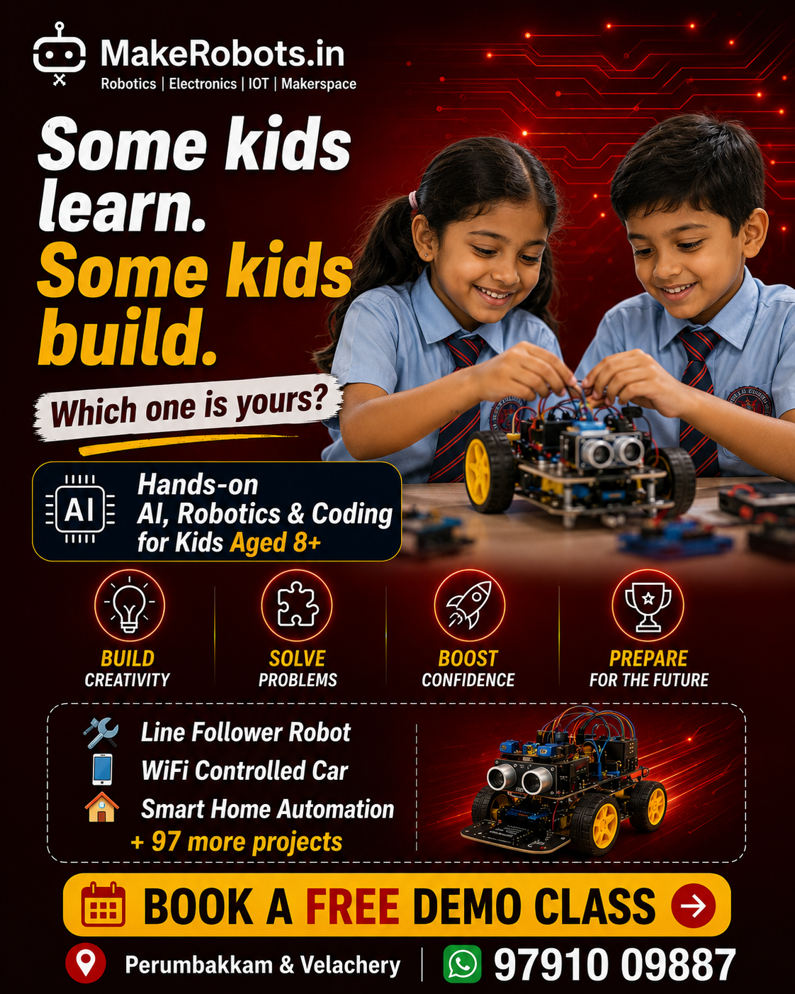 Make Robots.in Facebook ad