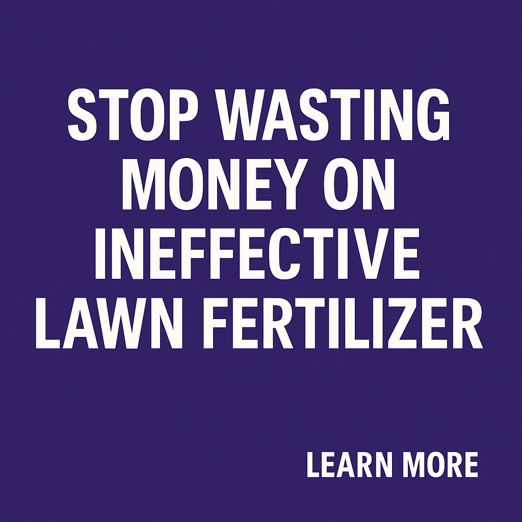 Curiosity Hub Facebook ad: Ineffective Lawn Fertilizer