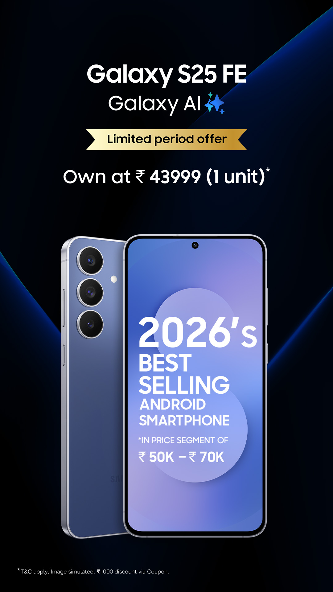 Samsung Facebook ad