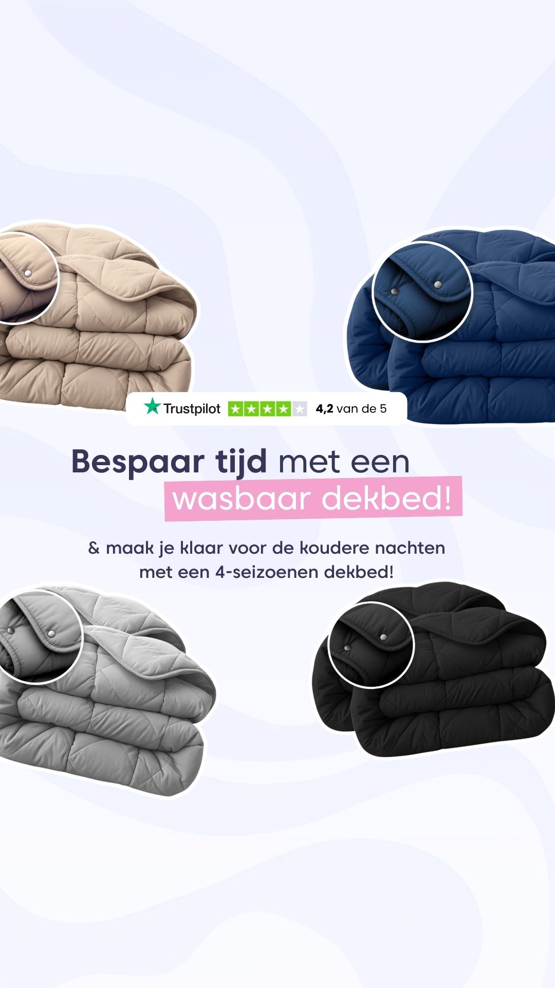 HappyBed Facebook ad