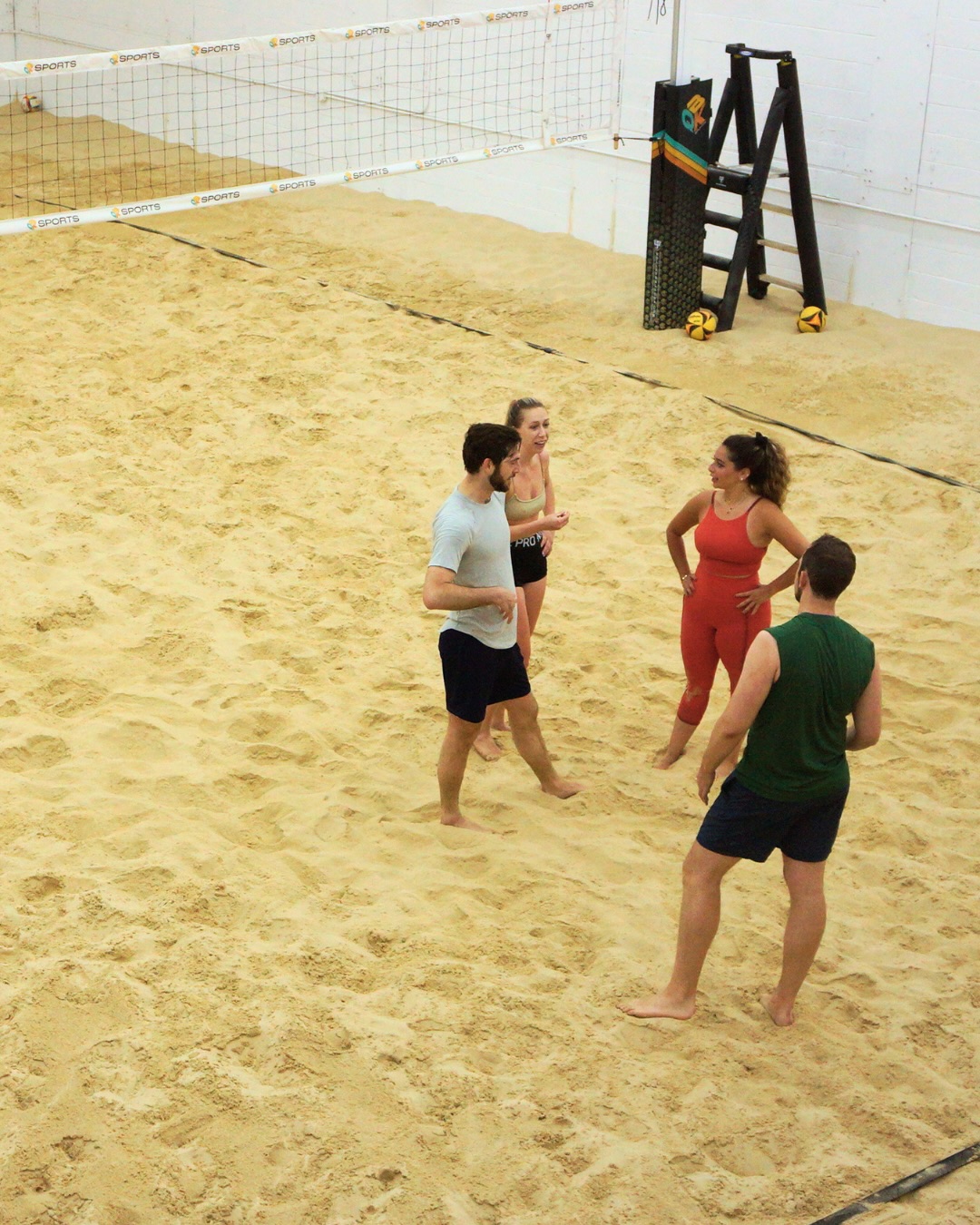 QBK Sports Facebook ad: Register Your 4s or 6s Beach Volleyball Squads