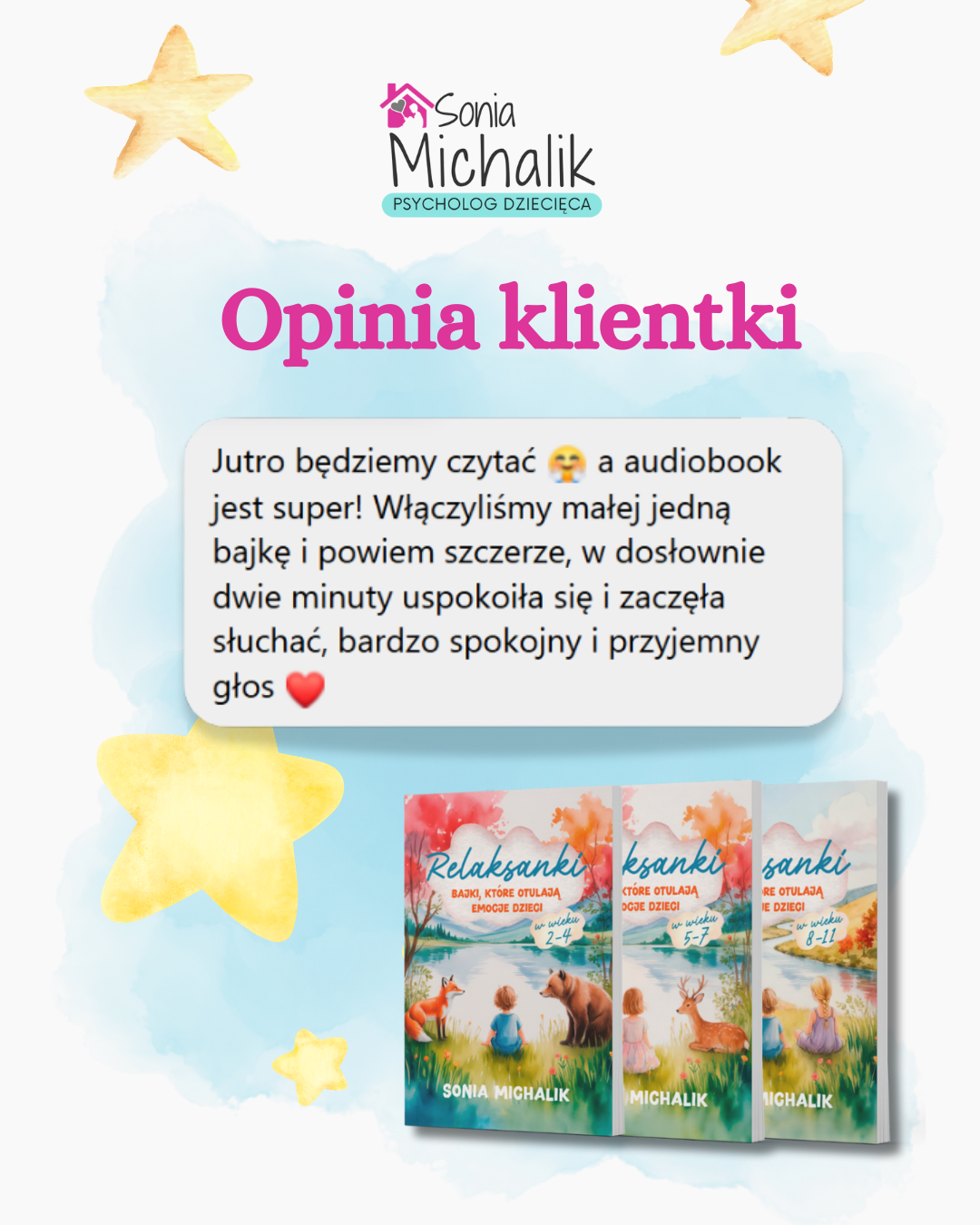 Relaksanki - bajki, które otulają emocje dzieci 2-11 lat Facebook ad