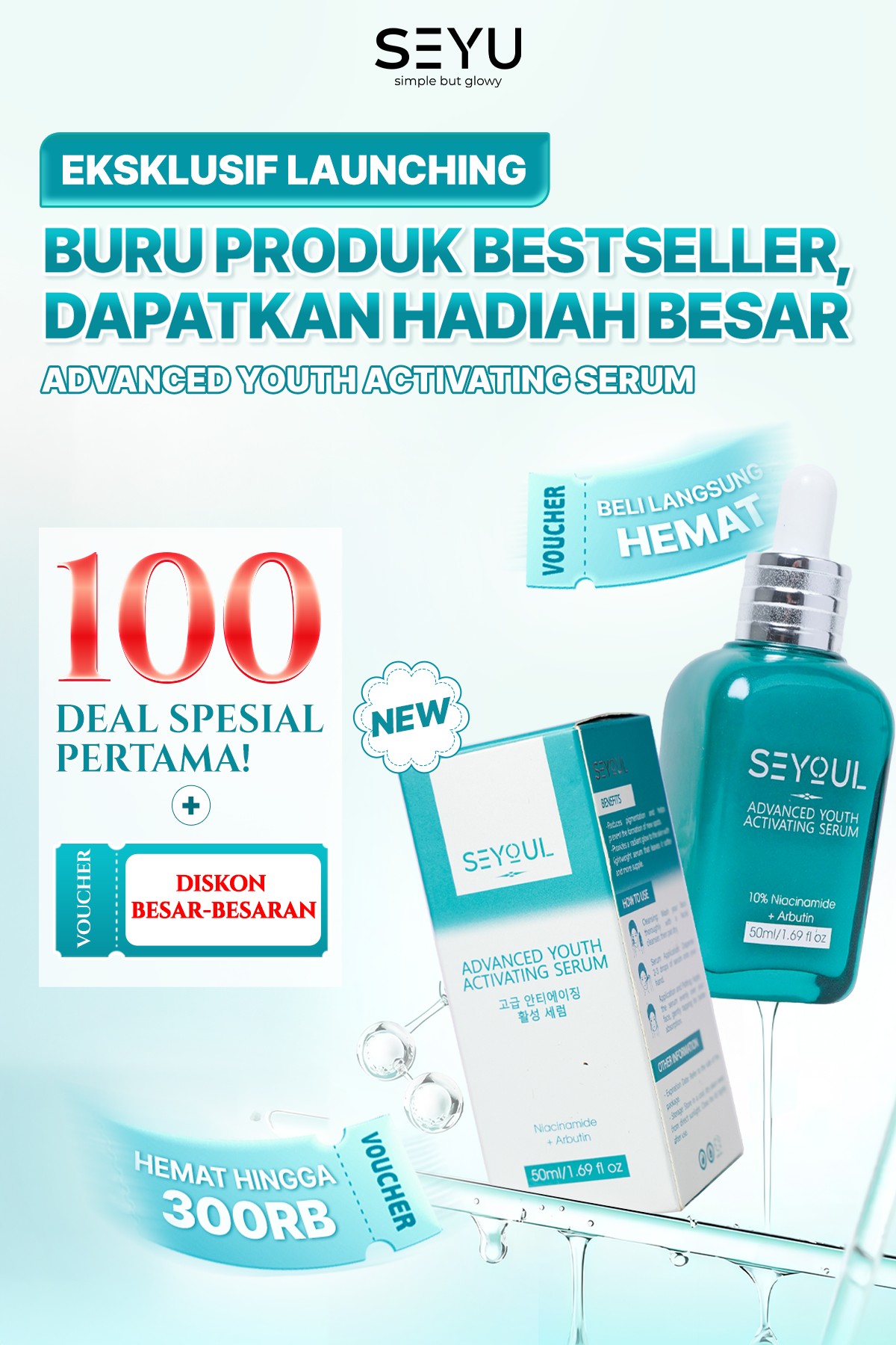 SEYU Indonesia Facebook ad: [EKSKLUSIF LAUNCHING] MILIKI KULIT GLOWING, HEMAT HINGGA…