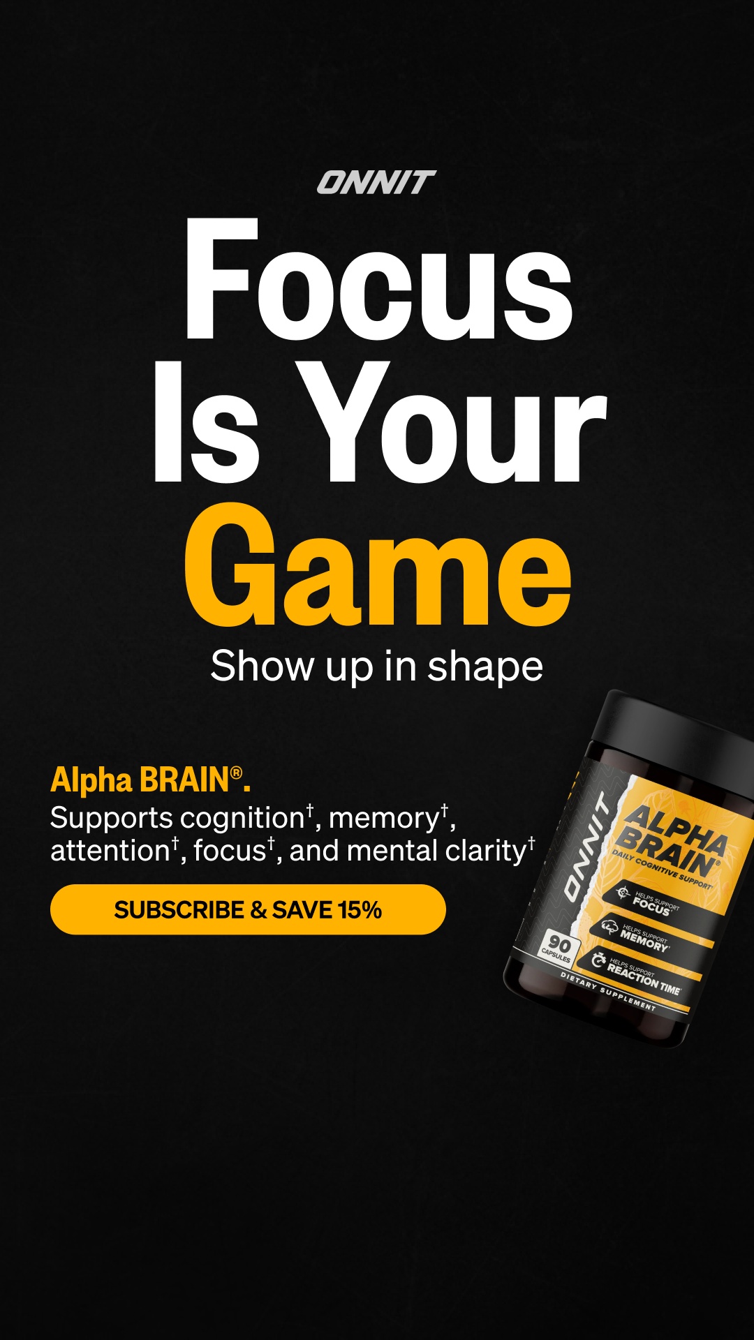 Onnit Facebook ad