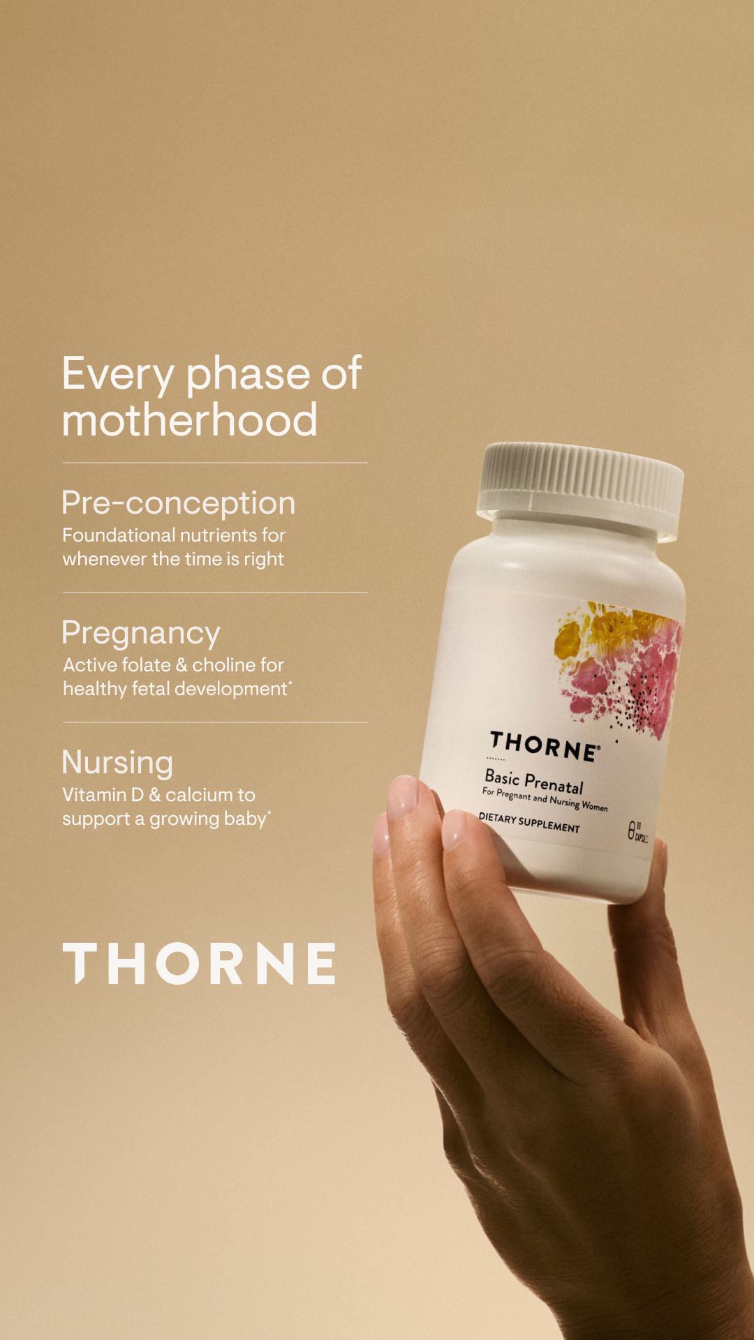 Thorne Facebook ad