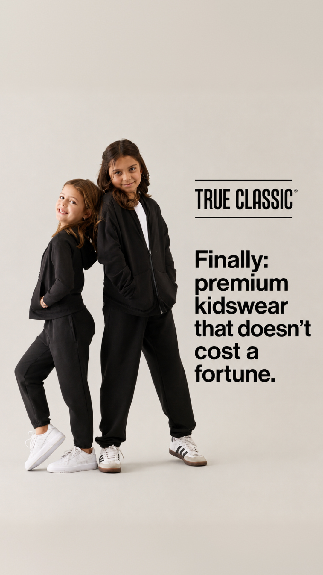 True Classic Facebook ad