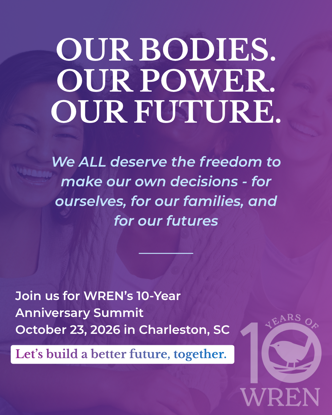 Women's Rights and Empowerment Network - WREN Facebook ad: Register - WREN Summit