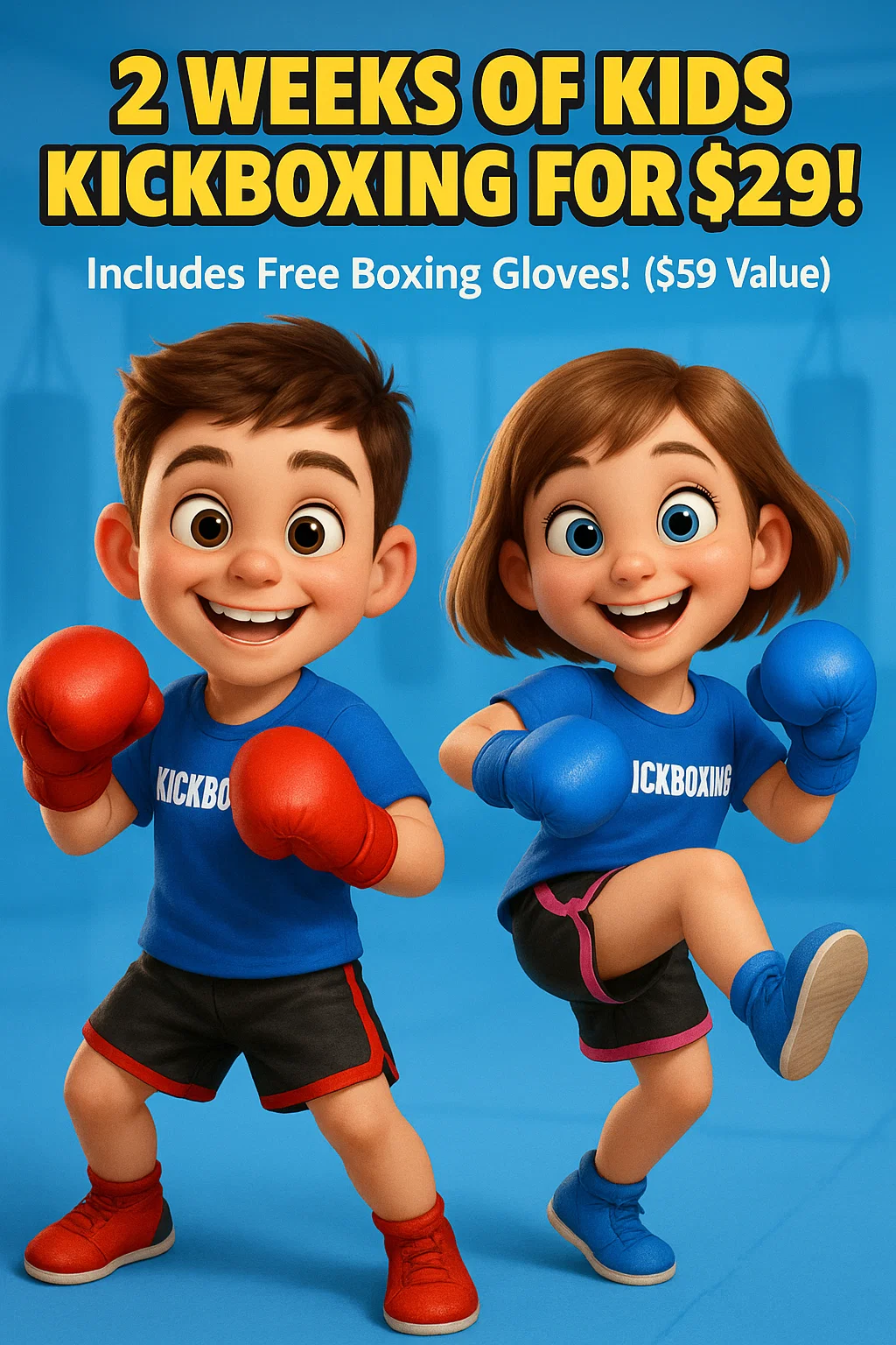 Get Tuff Kickboxing Facebook ad