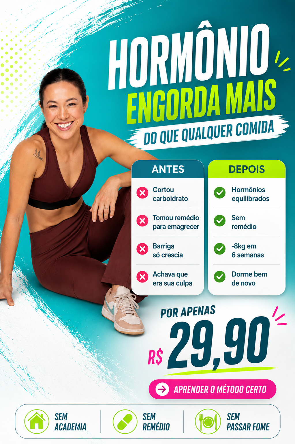Mulher em Forma Facebook ad