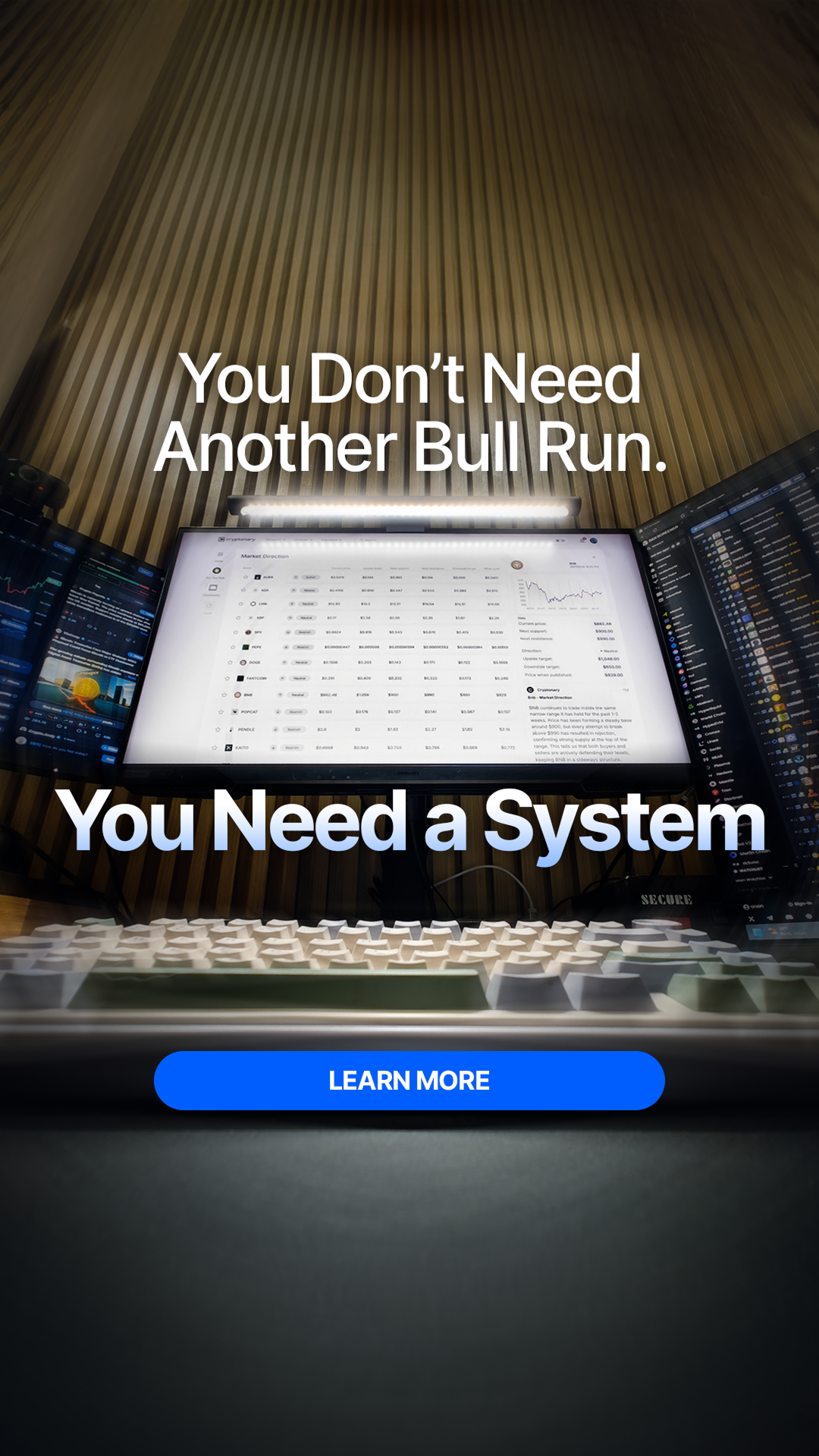 Cryptonary Facebook ad