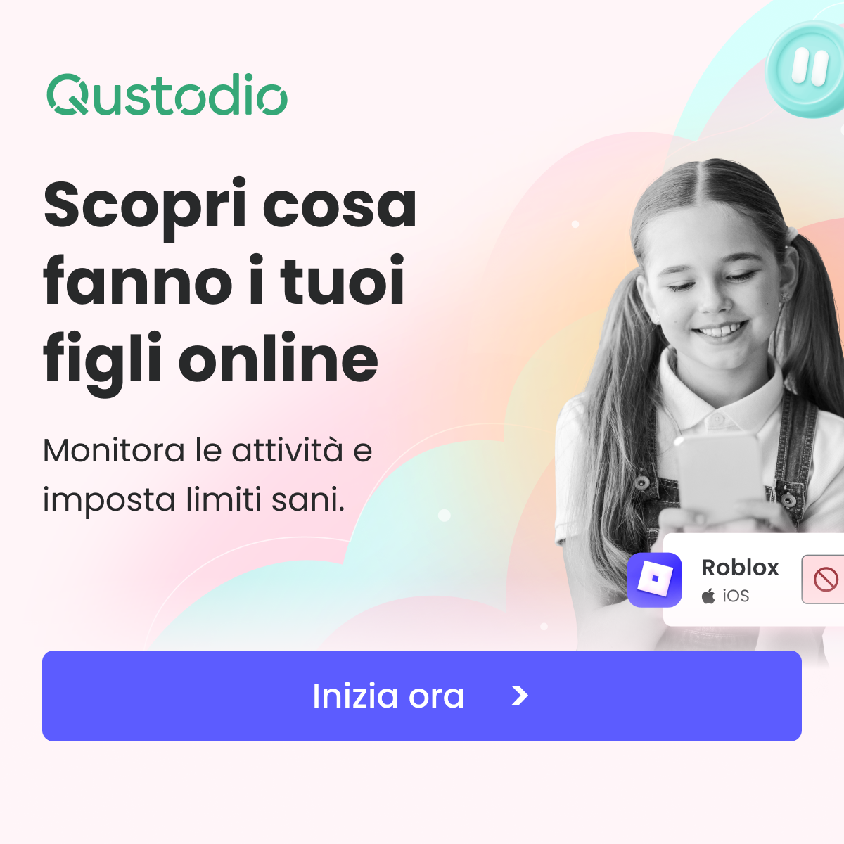 Qustodio Facebook ad