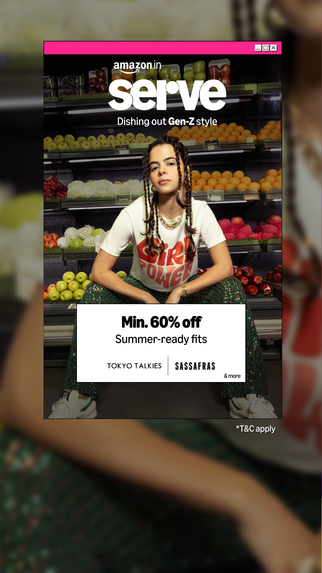 Amazon India Facebook ad