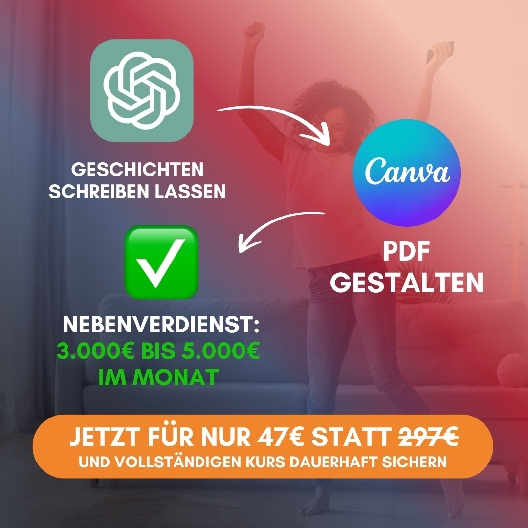 Cedric Mattig KDP Facebook ad: Zweites Standbein mit K.I Büchern aufbauen
