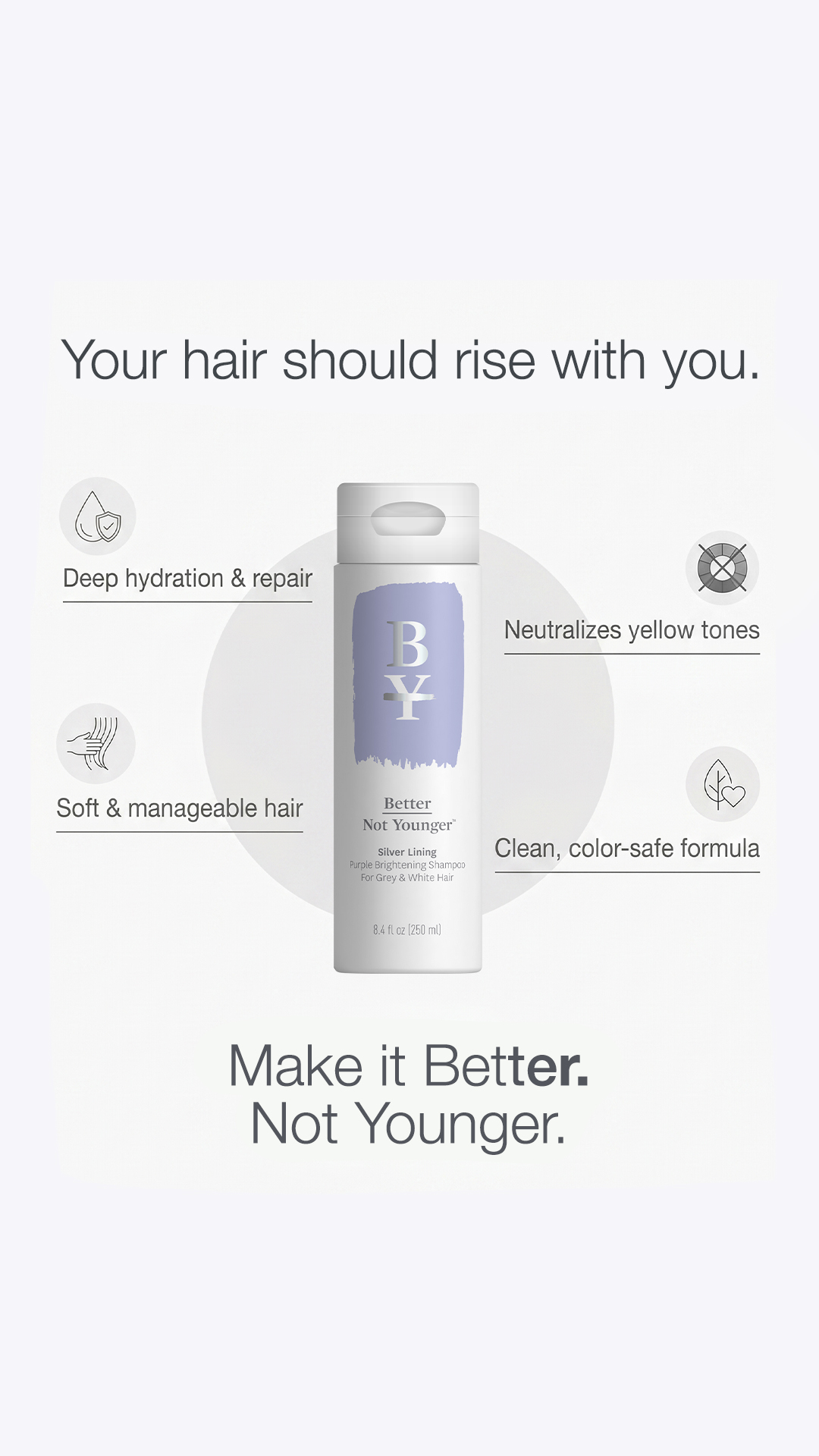 Better Not Younger Facebook ad
