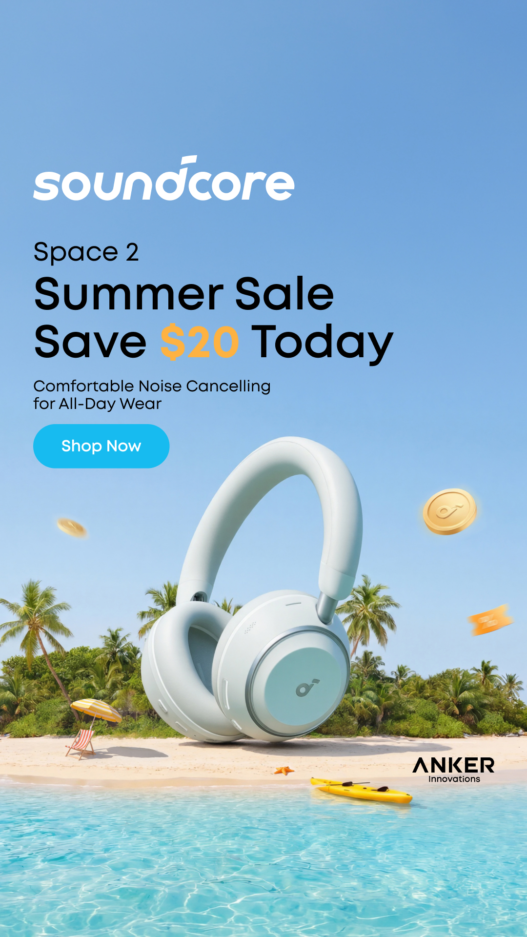 soundcore Facebook ad