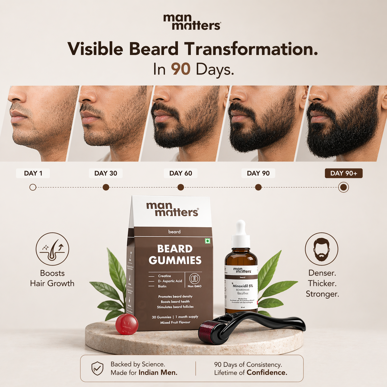 Hair Matters by Man Matters Facebook ad