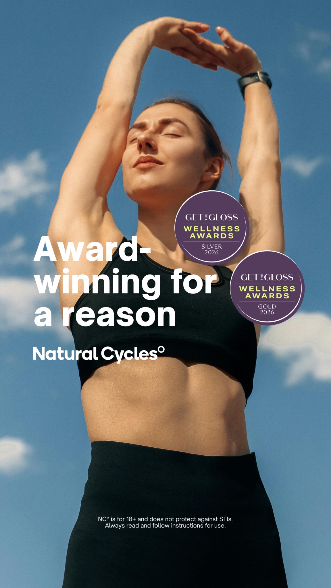 Natural Cycles Facebook ad