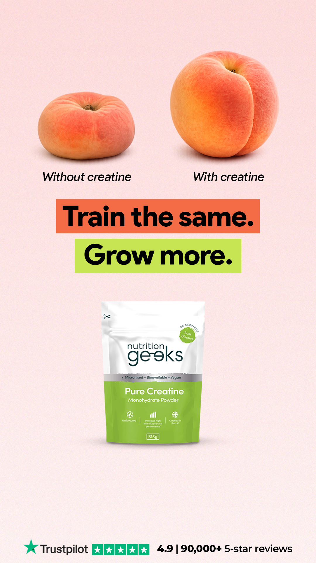 Nutrition Geeks Facebook ad