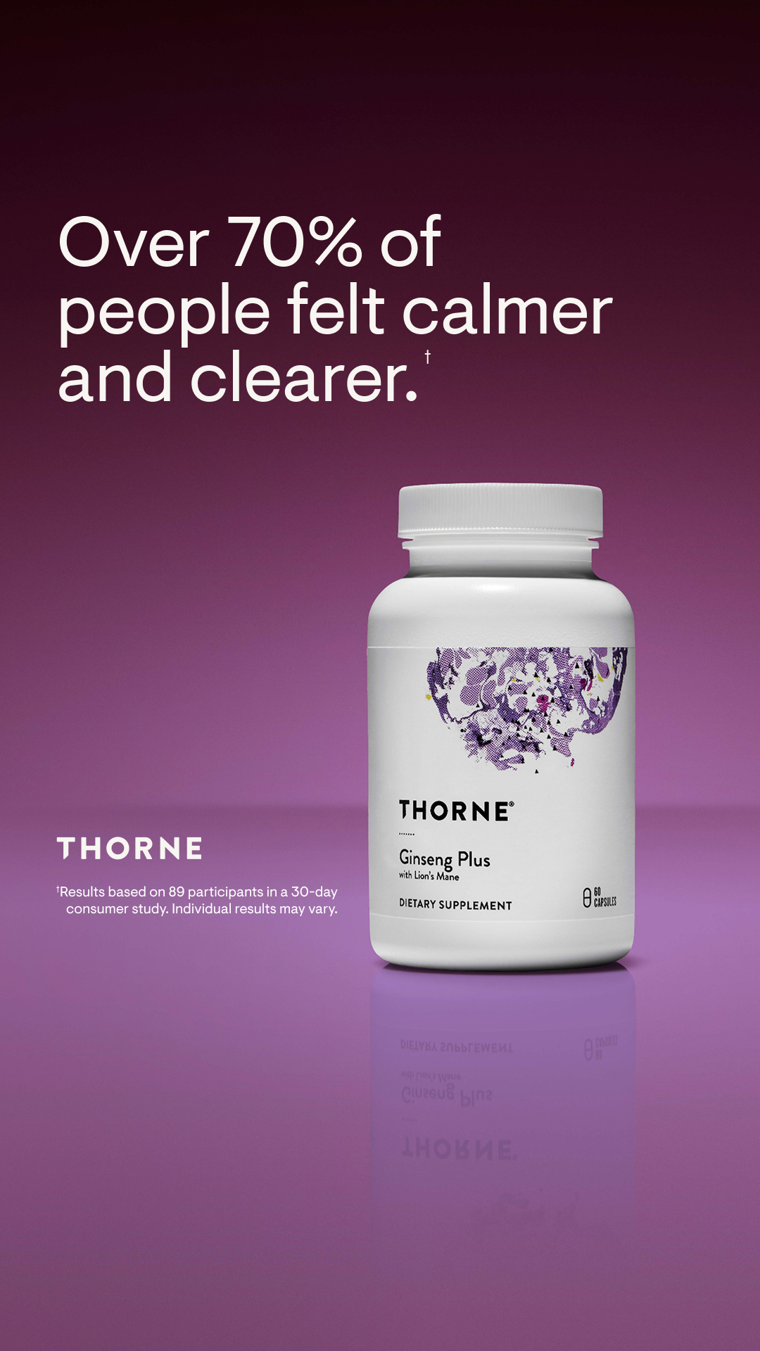 Thorne Facebook ad