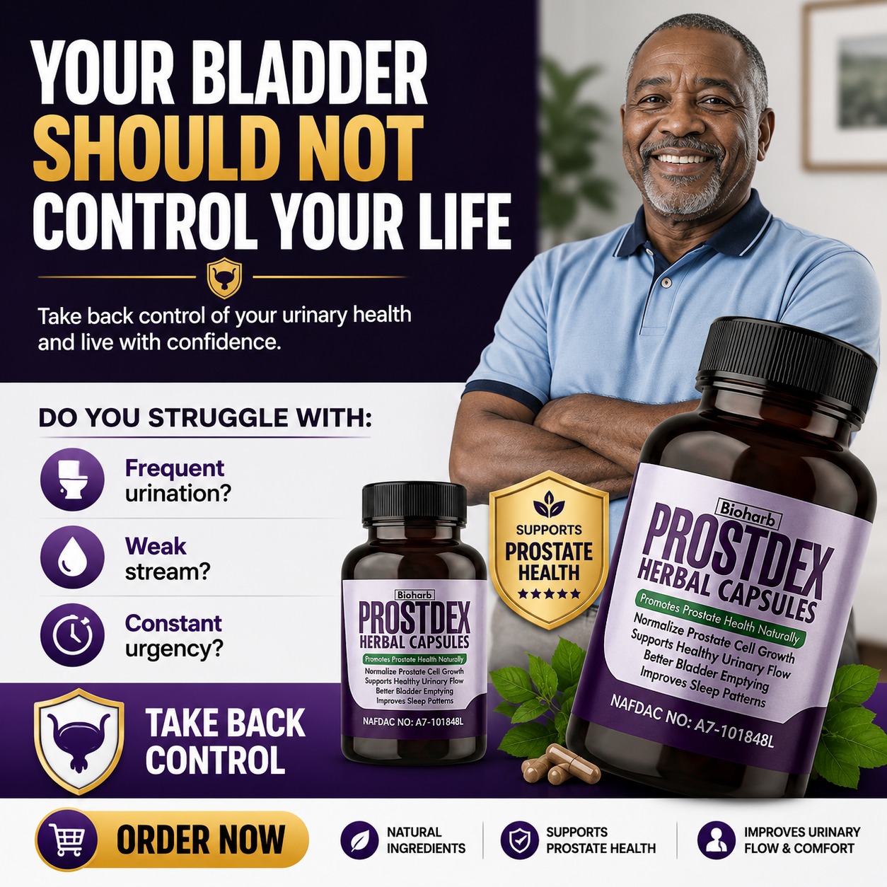 Prostdex Herbal Capsule Facebook ad