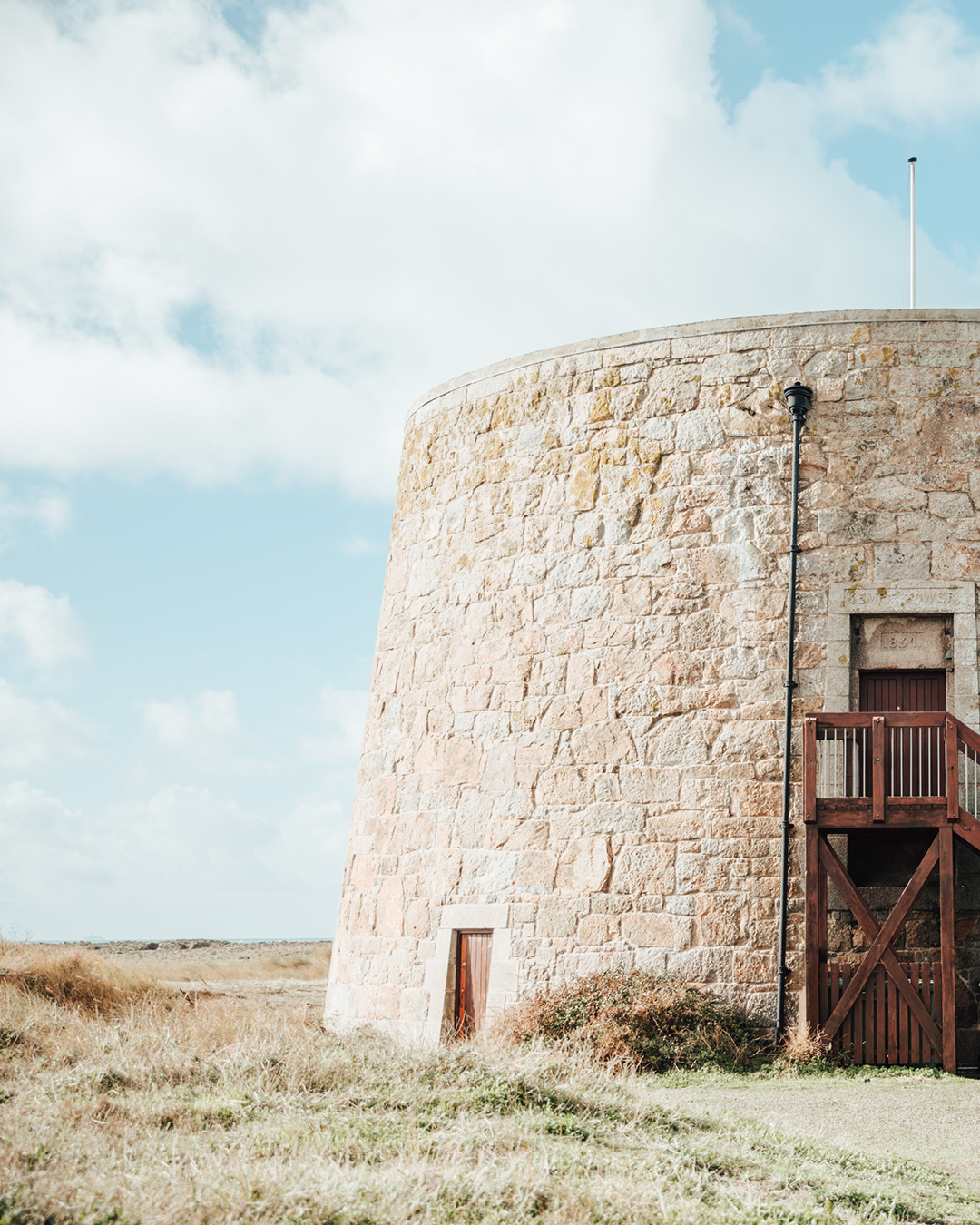 Jersey Heritage Facebook ad: Inspiring History. Luxury Living.