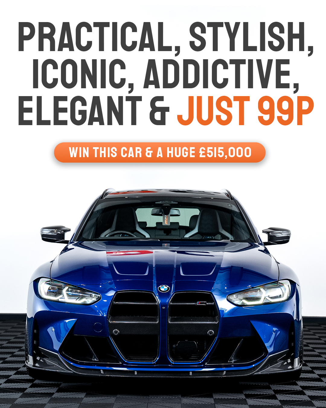 Dream Car Giveaways Facebook ad