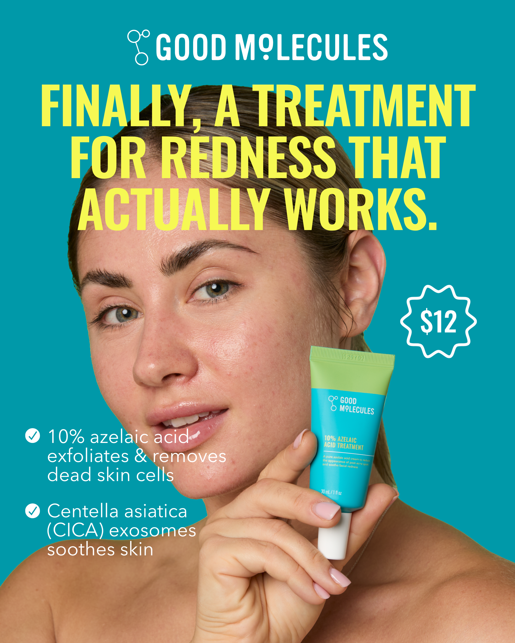 Good Molecules Facebook ad