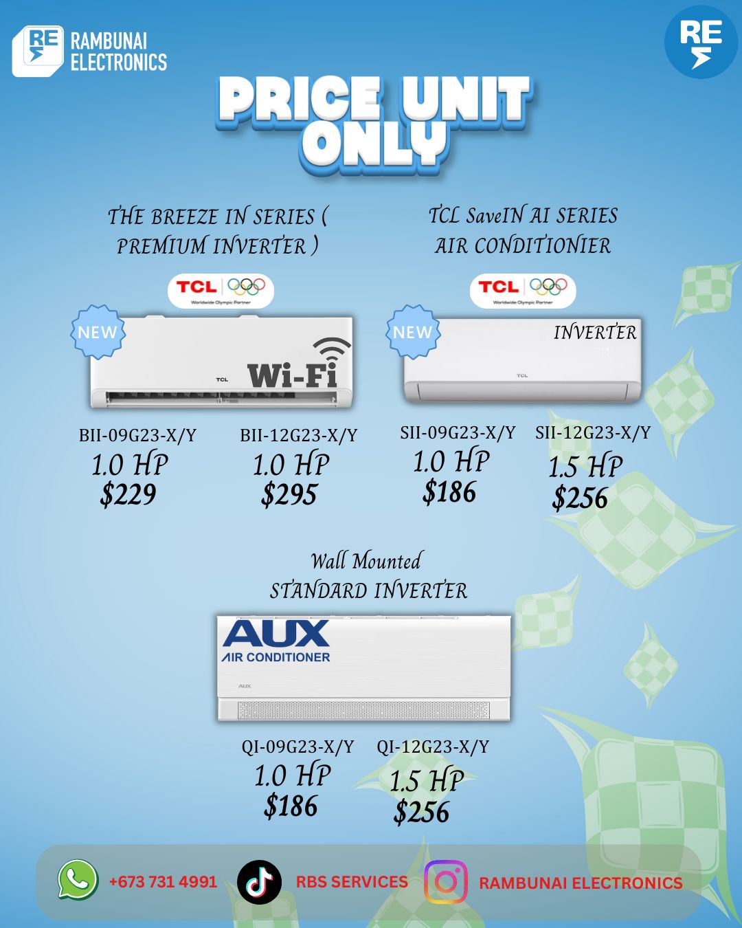 Rambunai Electronics Facebook ad: PROMOSI HEBAT!